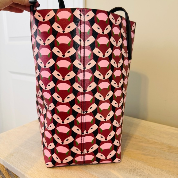 Kate Spade Geofox Large Reversible Tote, NWT - Picture 5 of 14